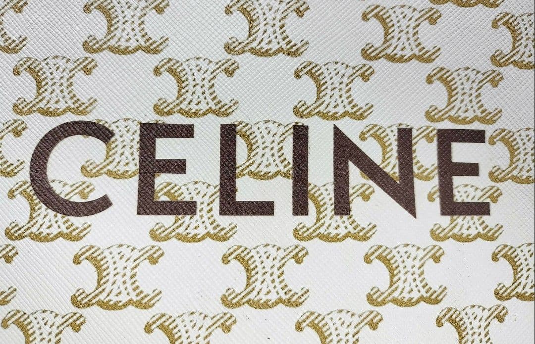CELINE 　ミニバーティカルカバ　トリオンフ　ショルダーバッグ　美品