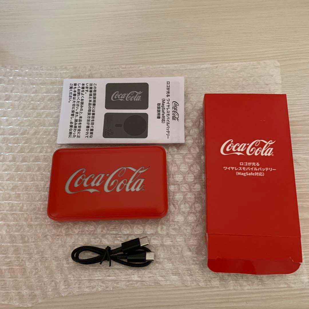 Coca-Cola ワイヤレスモバイルバッテリー MagSafe対応