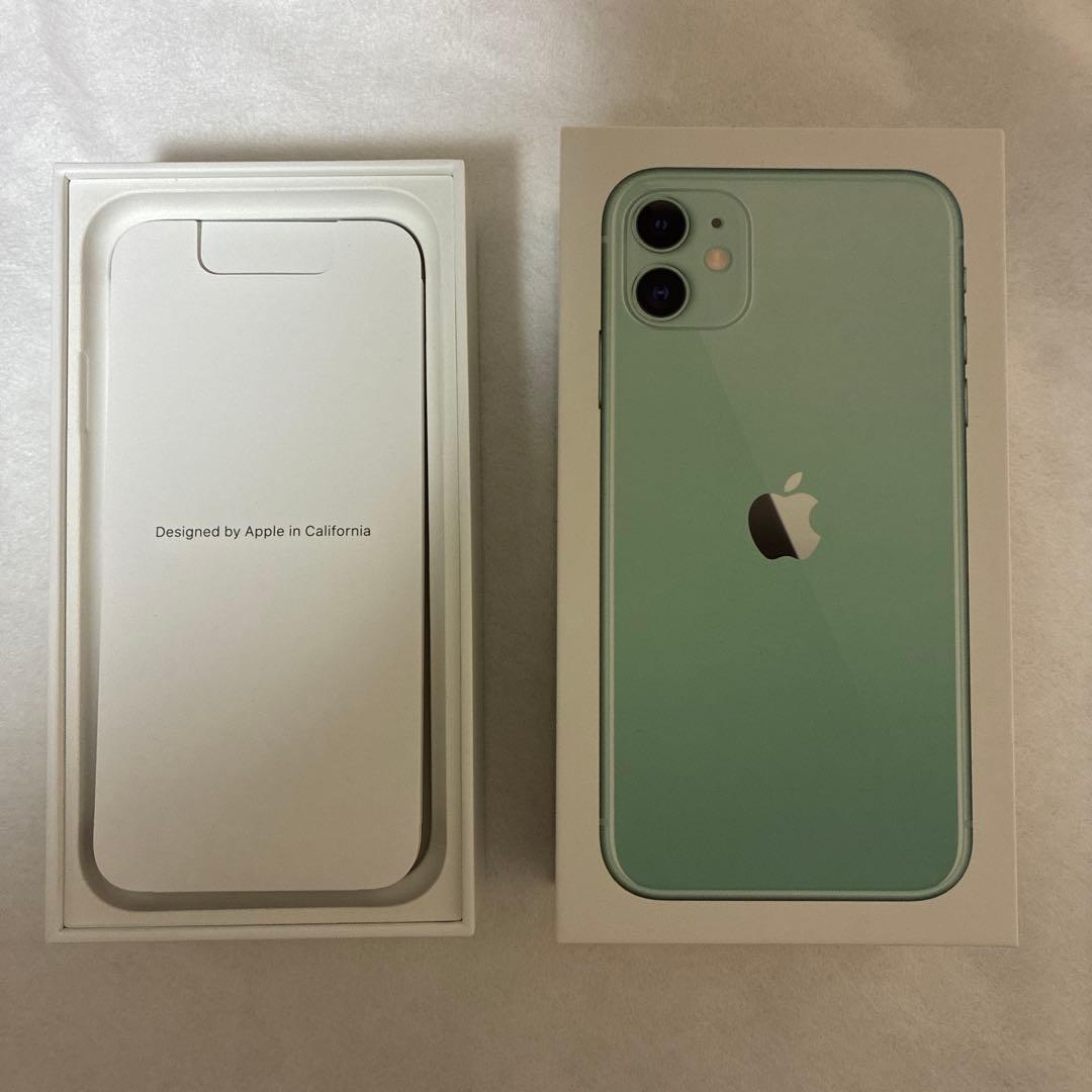 Apple iPhone 11 ミントグリーン 本体