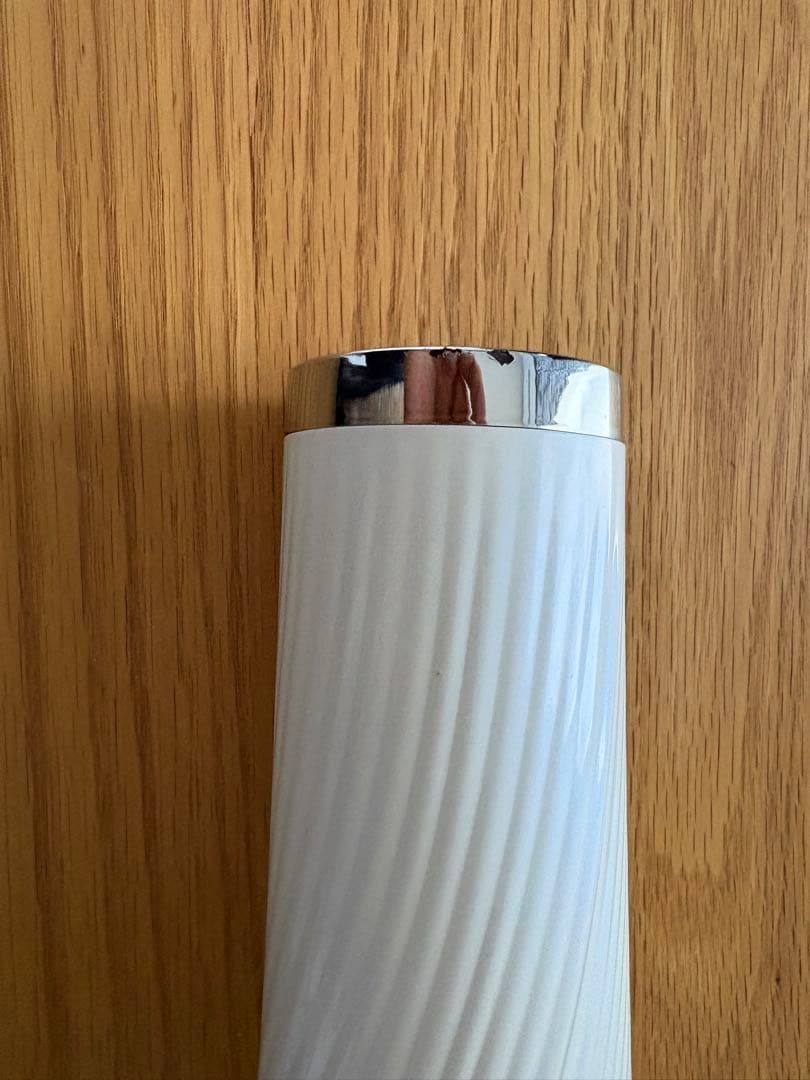 ホワイト ヘアドライヤー ダイヤル式スイッチ