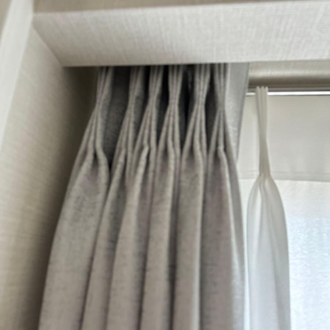 値下げ　大塚家具　オーダーメイドカーテン12枚