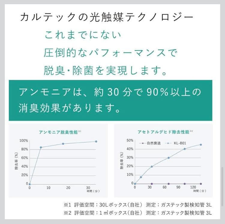 【新品・未開封】カルテック脱臭LED電球昼白色光触媒ターンド・ケイKL-B02