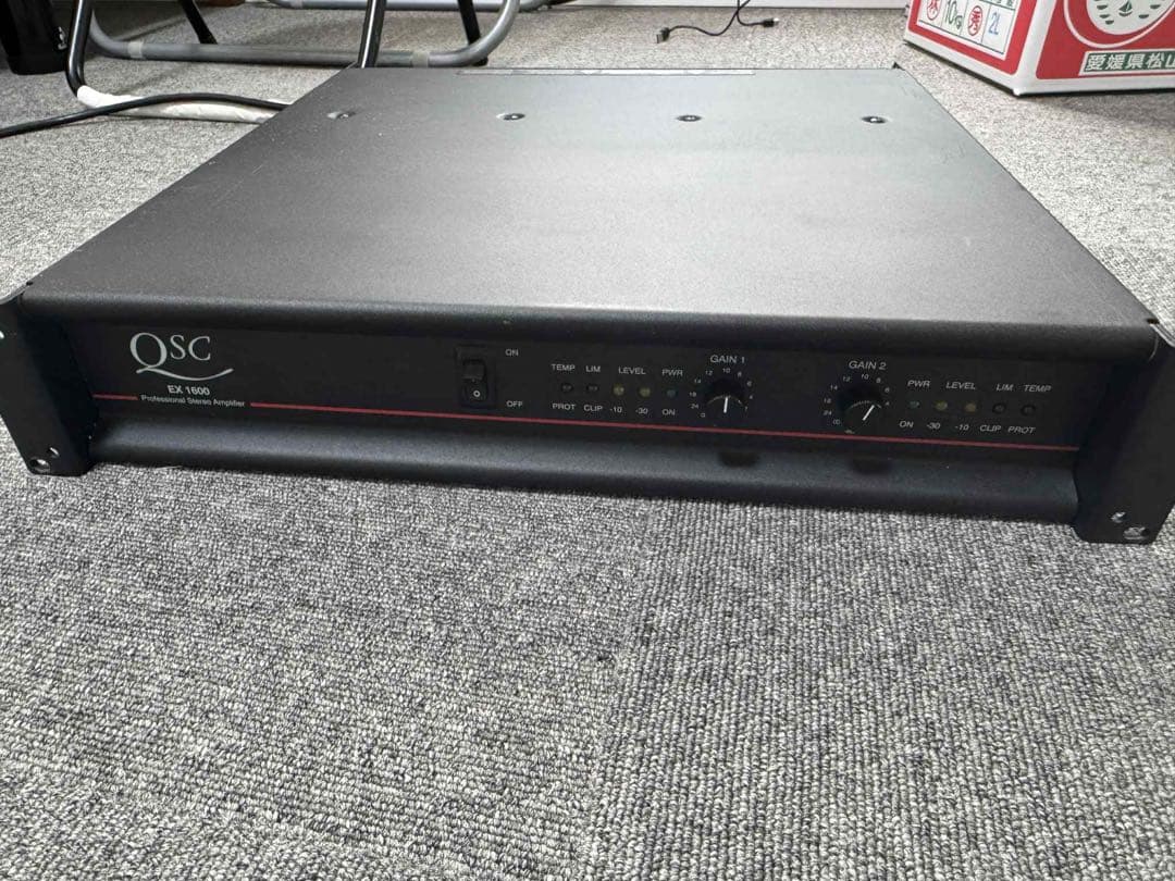 QSC EX1600 パワーアンプ