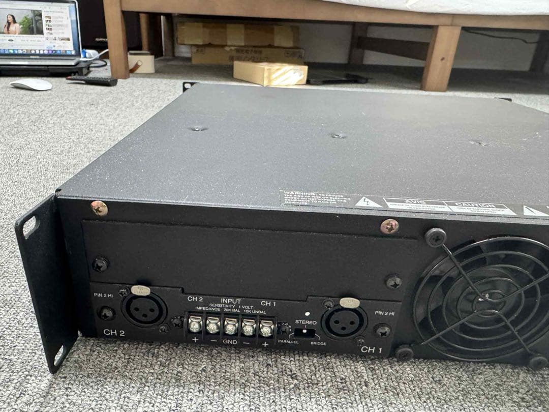 QSC EX1600 パワーアンプ