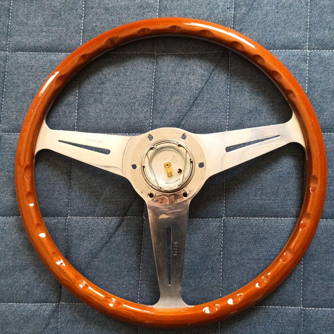 ナルディ　ウッドステアリング　36.5