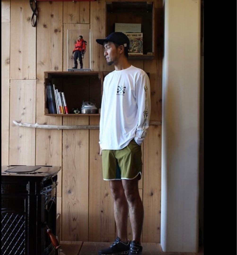 ELDORESO エルドレッソ スリーブボーン ロングTシャツ 長袖Tシャツ M