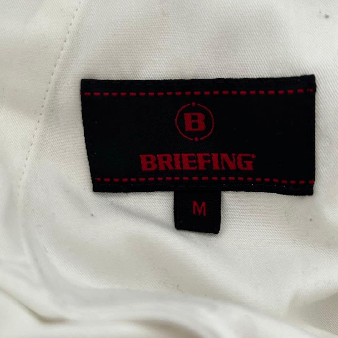 BRIEFING ブリーフィング　ゴルフパンツ　ストレッチ　メンズ　白 M ロゴ