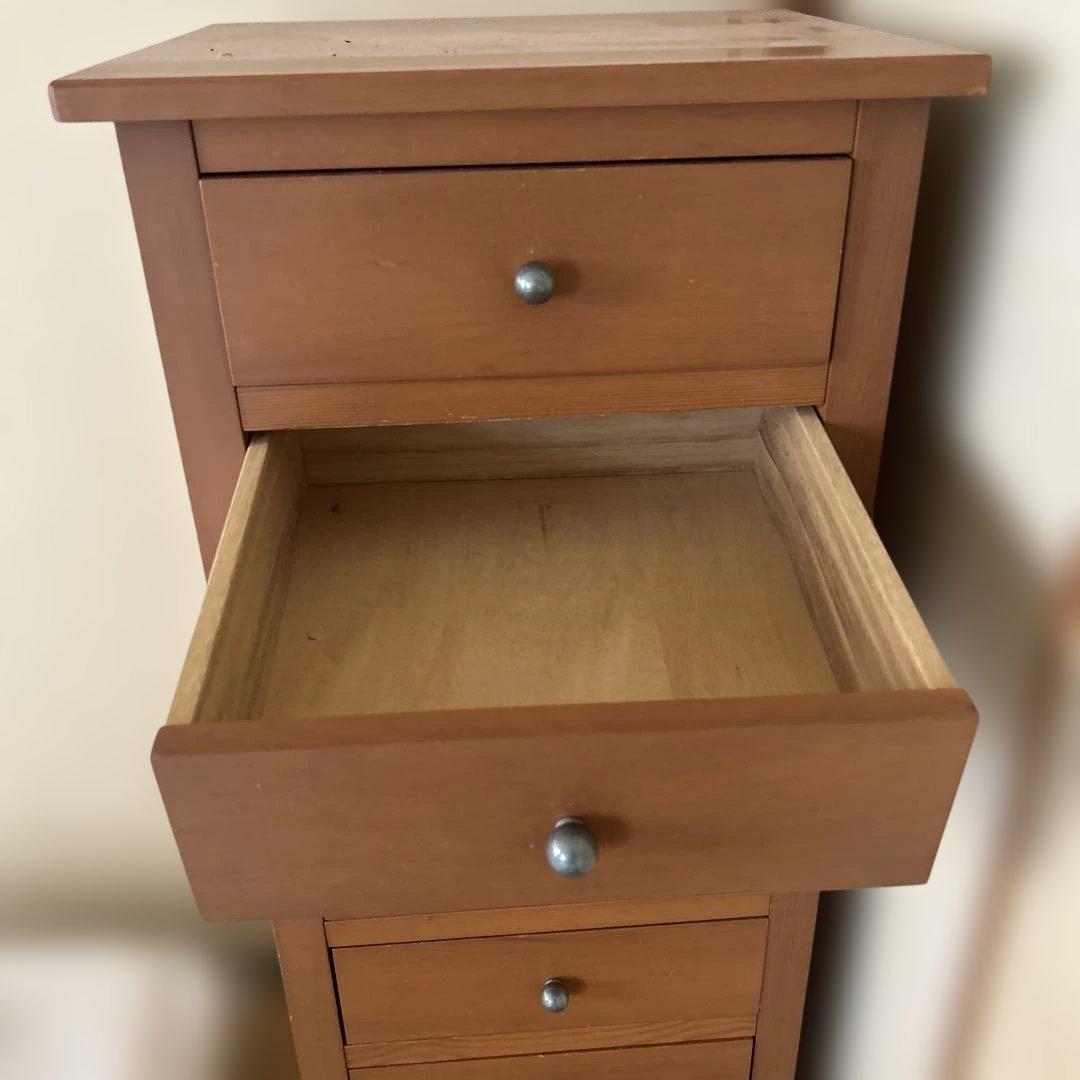 アクタス　ブラウン 木製 チェスト 7段