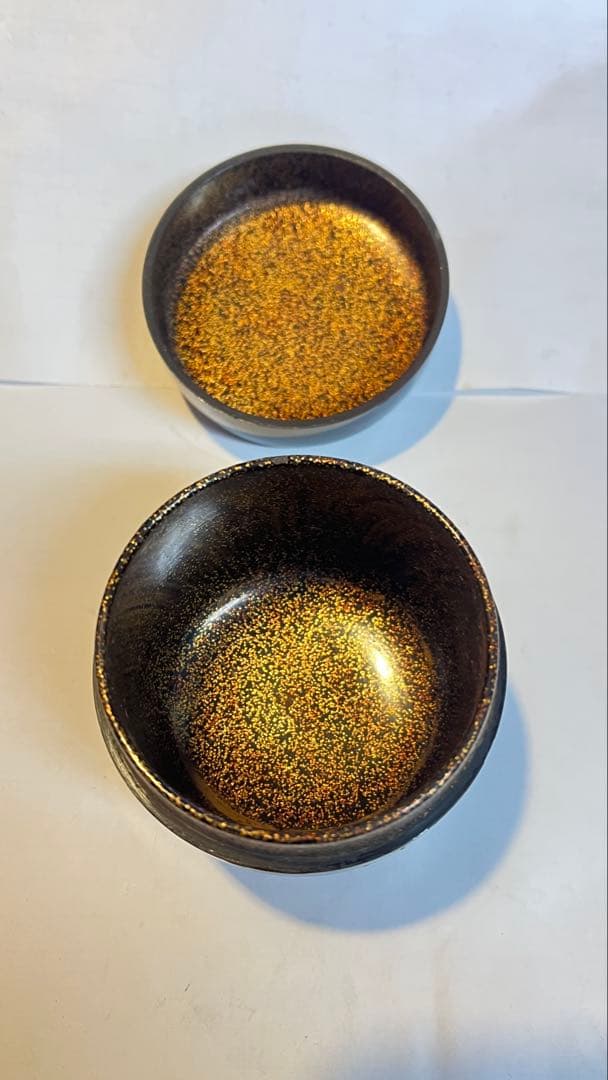 骨董品お茶入り漆塗 銀鑲嵌