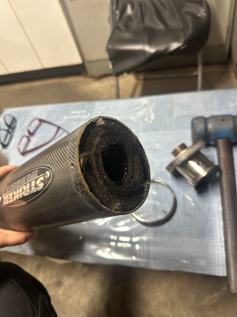 ストライカー スリップオン マフラー サイレンサー 50.8