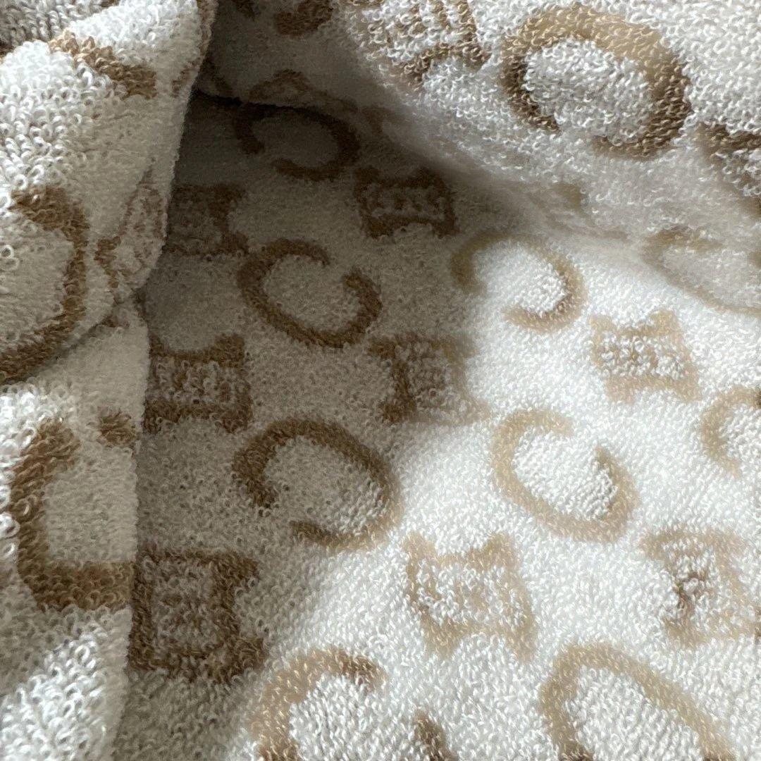 セリーヌ　ウール混タオルケット　新品タグ付き　西川産業