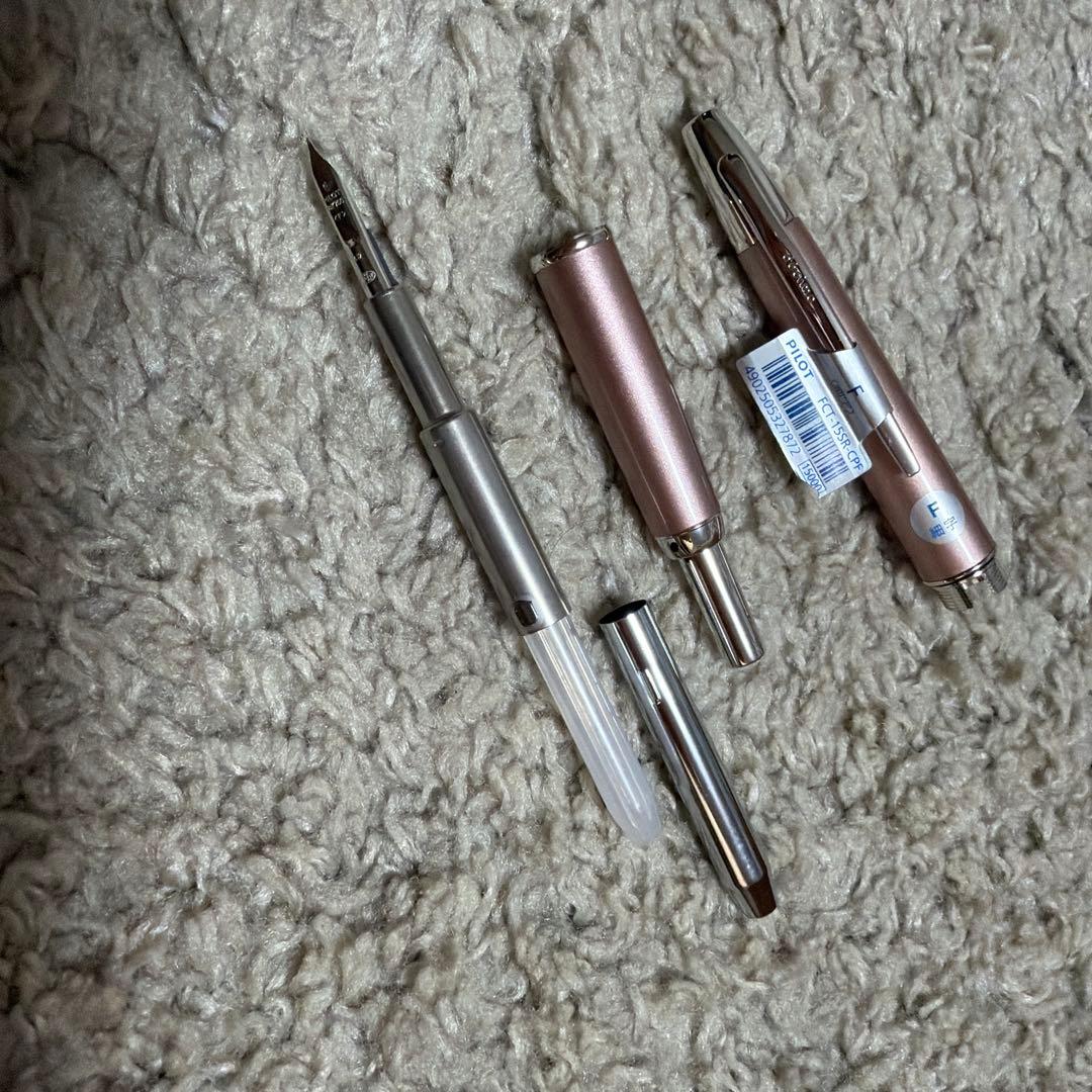 PILOT 万年筆 キャップレスデシモFCT15SRCPF シャンパンピンク