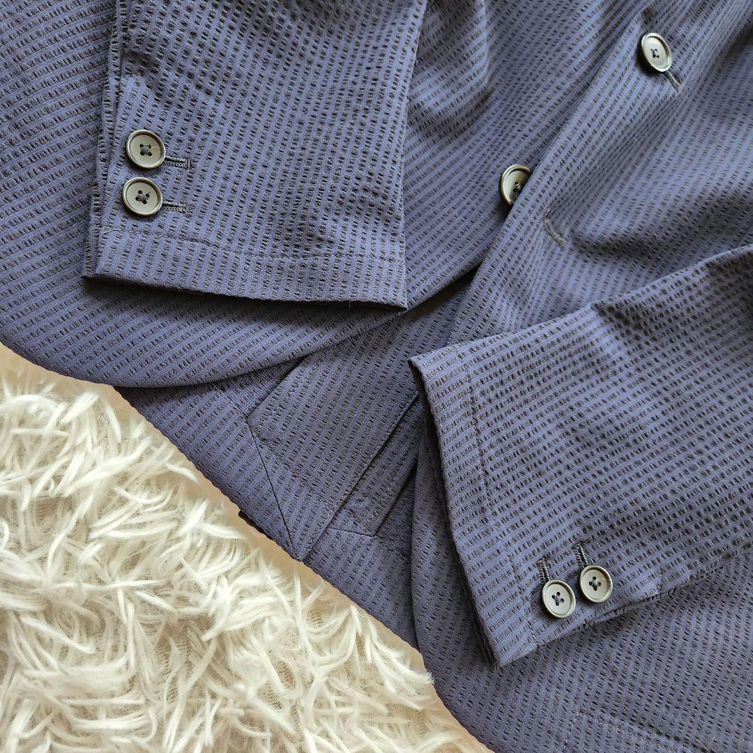 新品　ユナイテッドアローズ　アンクル　シアサッカー　セットアップ　洗える　伸縮性