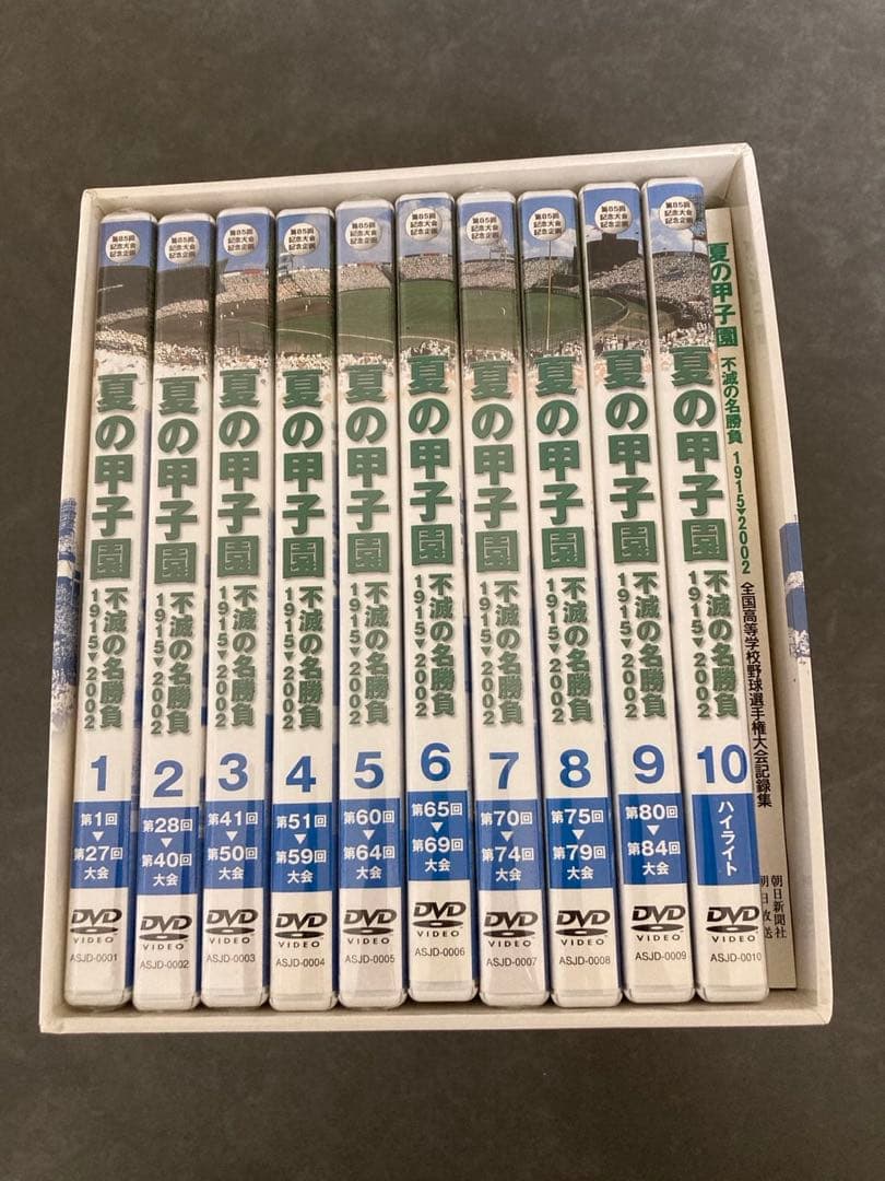 夏の甲子園　不滅の名勝負1915-2002