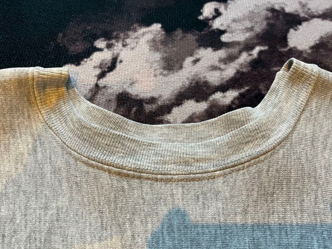 80s champion リバースウィーブ usnavy 染み込み usa製