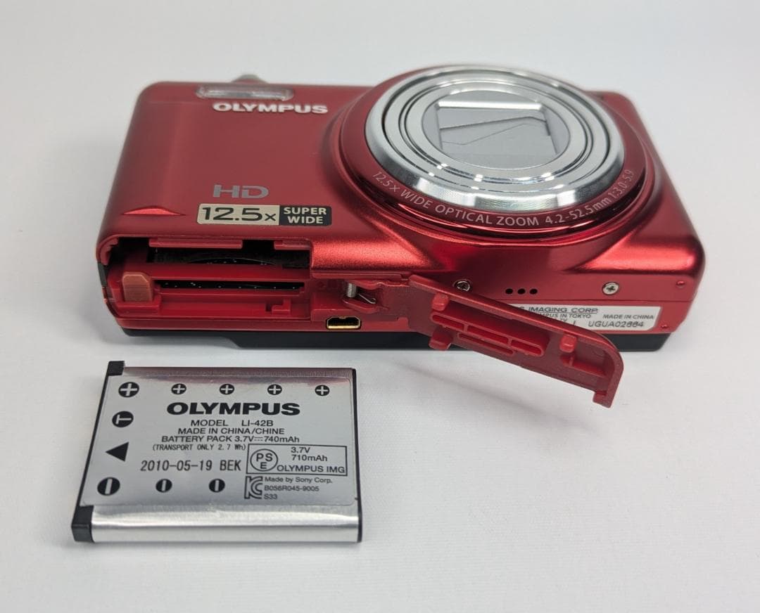 美品 OLYMPUS VR-320 コンパクトデジタルカメラ