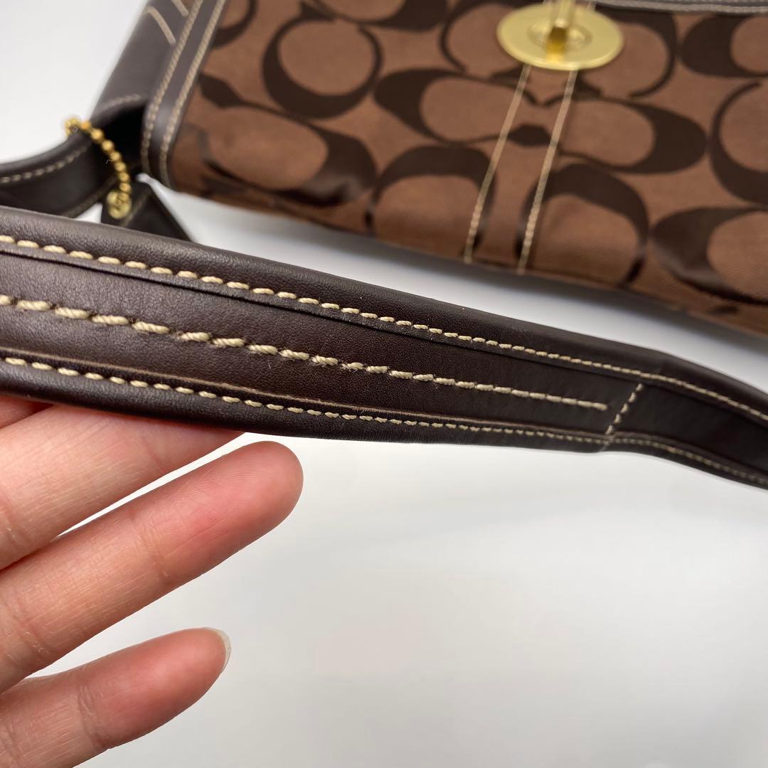 COACH ワンショルダーバッグ エルゴ シグネチャー 11257