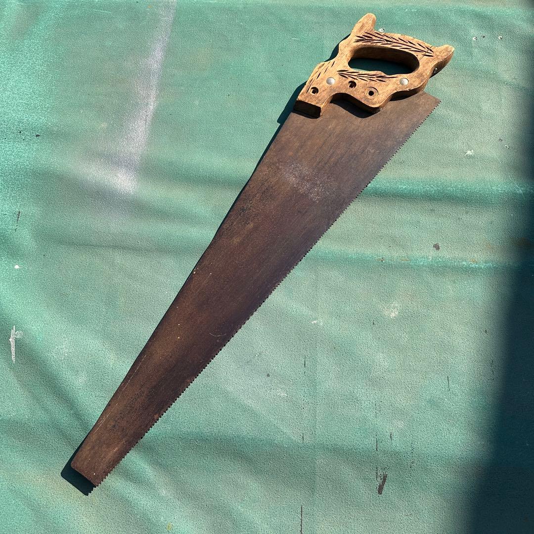 ヴィンテージ ハンドソー ノコギリ アンティーク ディスプレイ用