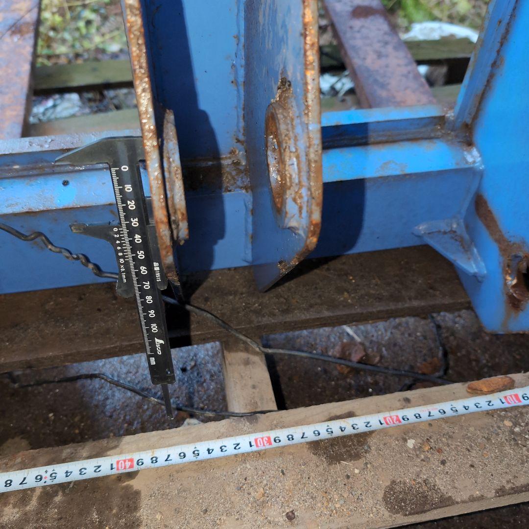 フルカワミニホイールローダのパレットフォーク