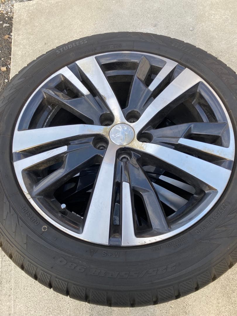 プジョー3008 TOYO 18インチ タイヤ・ホイールセット