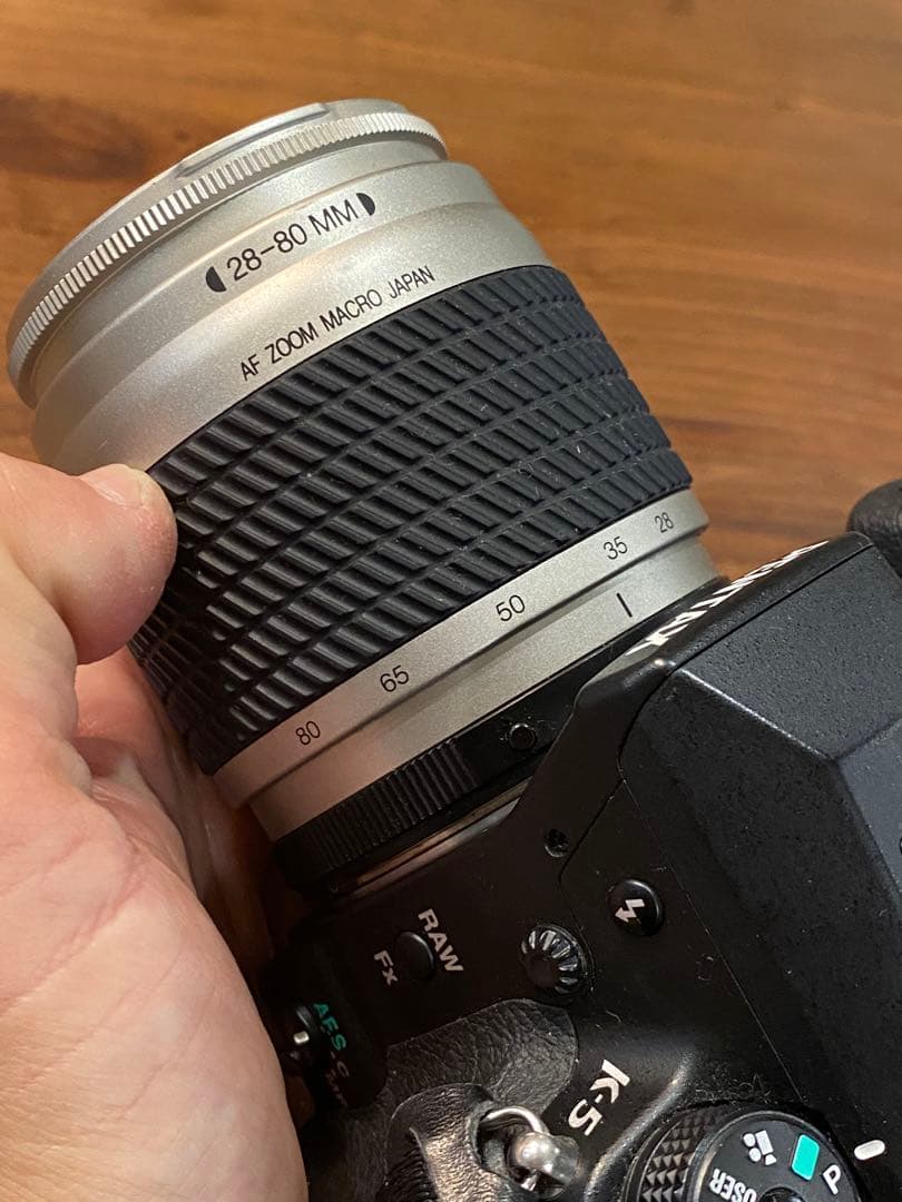 PENTAX K-5 デジタル一眼　28-80 28-200 レンズ2本動作品