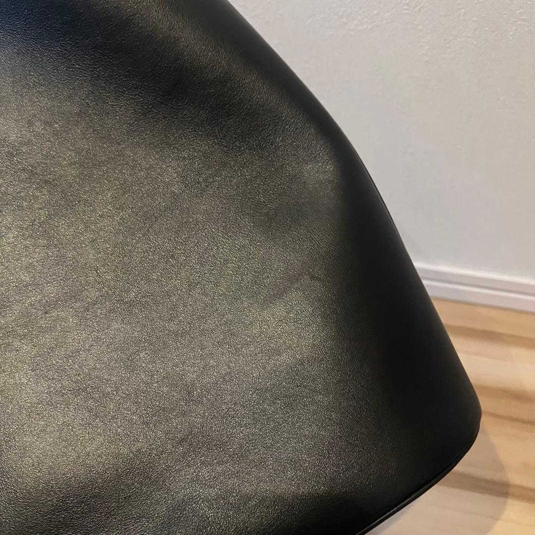 バッグ AESTHER EKME Lune Large leather tote bag