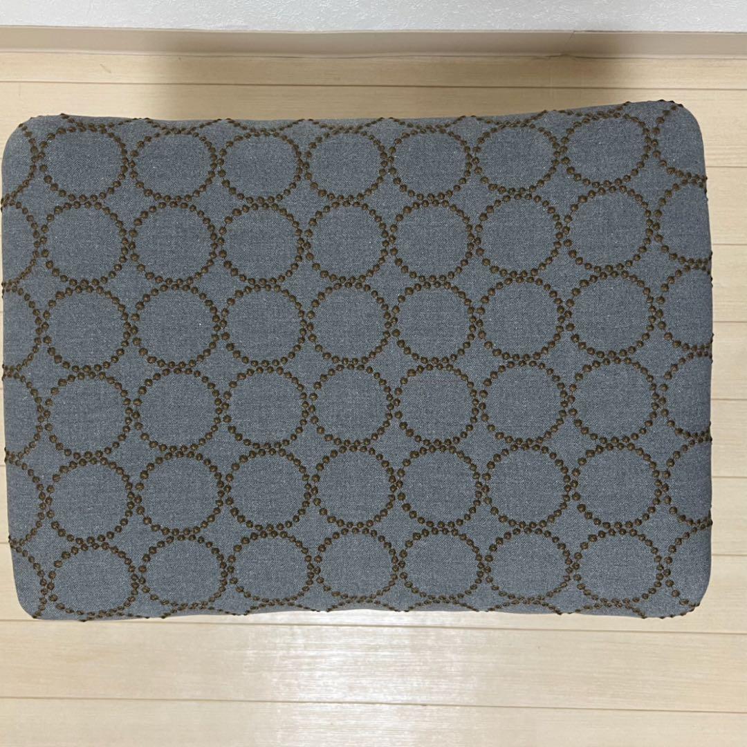 ミナペルホネン スツール タンバリン 丸脚 【グレー/イエロー】 椅子 ベンチ