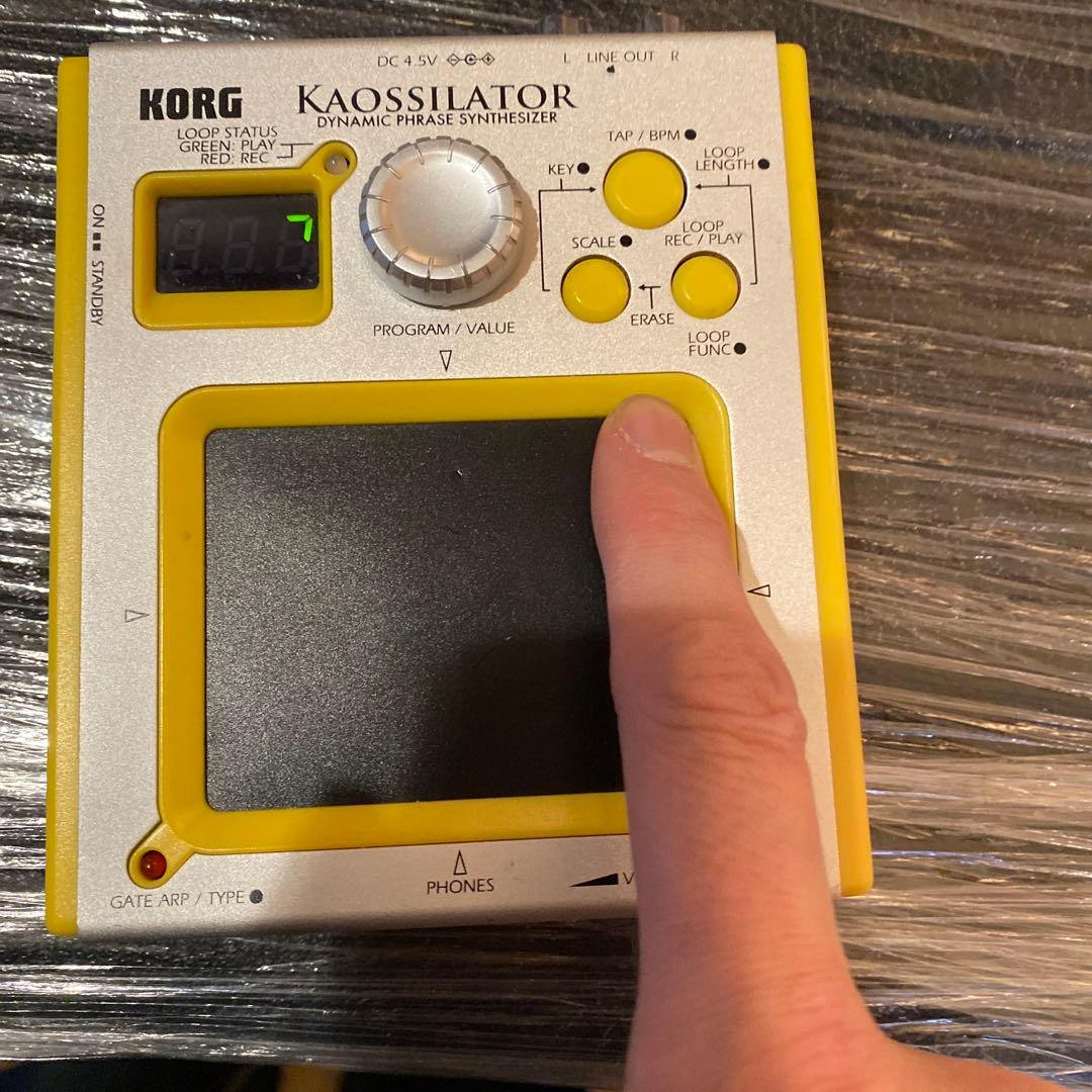 KAOSSILATOR KORG KO-1 カオシレーター　シンセサイザー