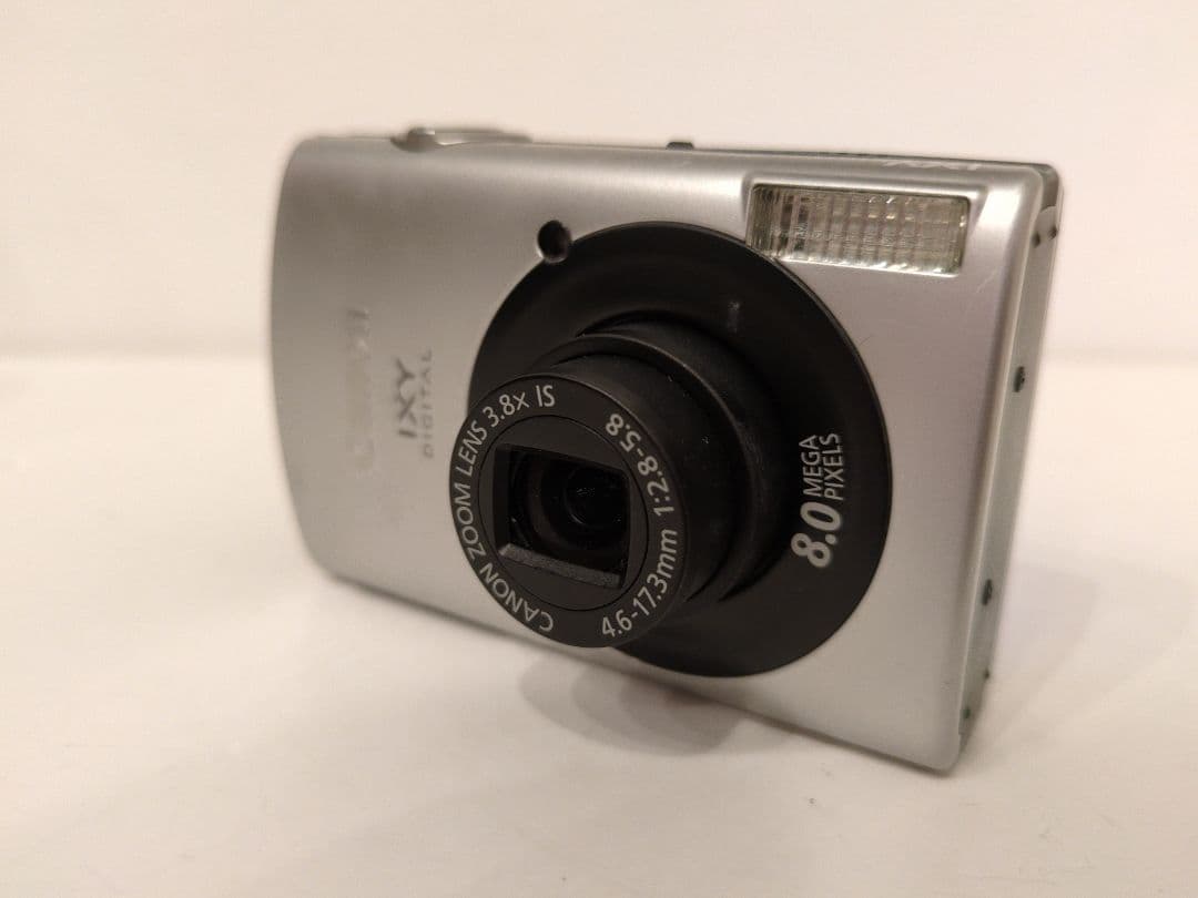 【ジャンク】Canon IXY DIGITAL 910IS シルバー デジカメ