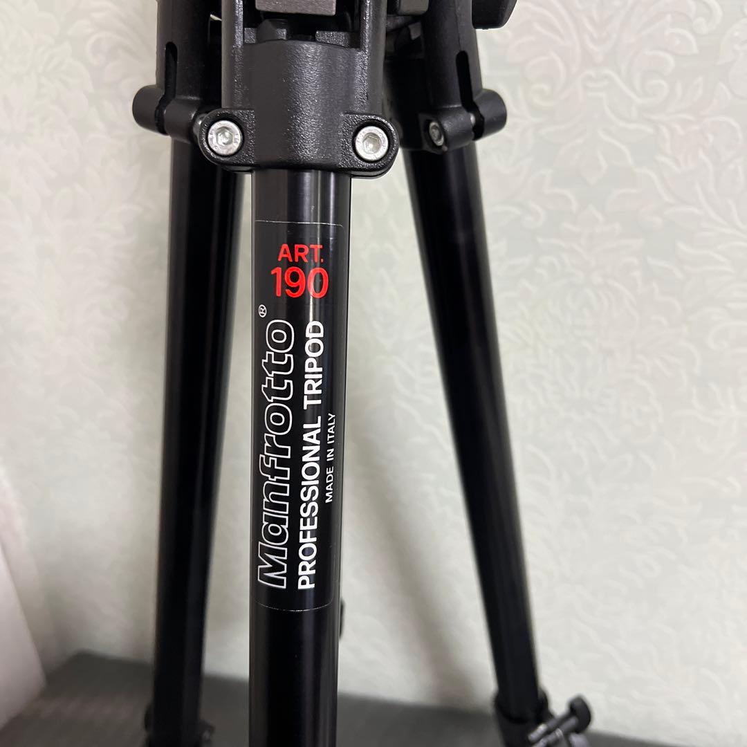 [美品]マンフロット 190B + ベルボン Velbon PH-163HA