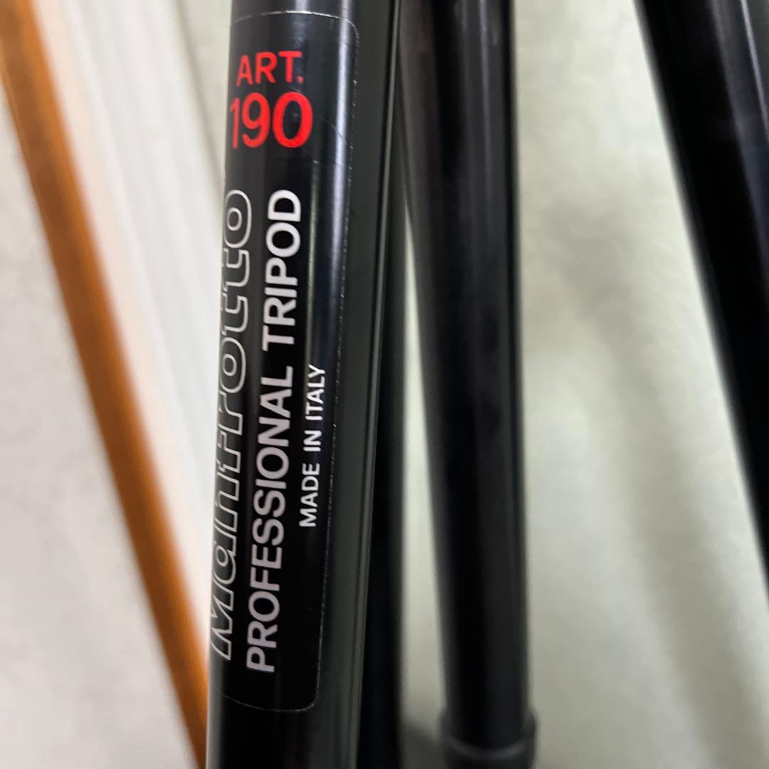 [美品]マンフロット 190B + ベルボン Velbon PH-163HA