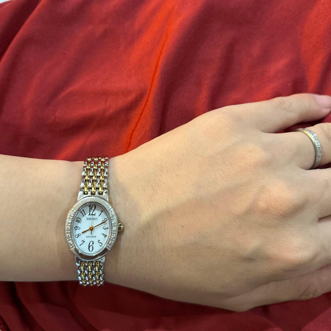 SEIKO EXCELINE ソーラー チタン SWCQ051