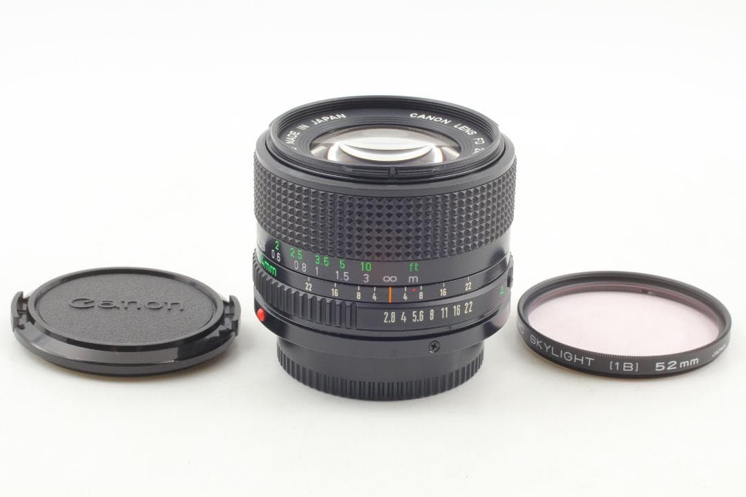 【極美品　整備済】Canon New FD 24mm f2.8 MF #951