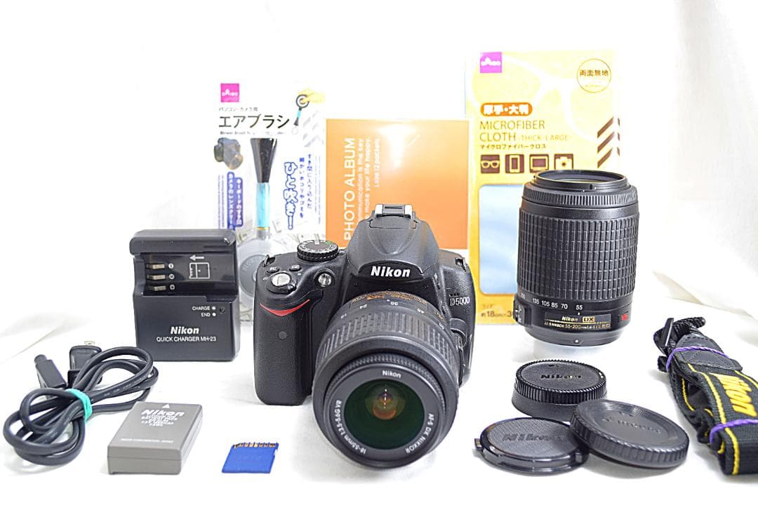 ✨美品・軽量✨初心者オススメ✨Nikon ニコン D5000 一眼レフカメラ✨