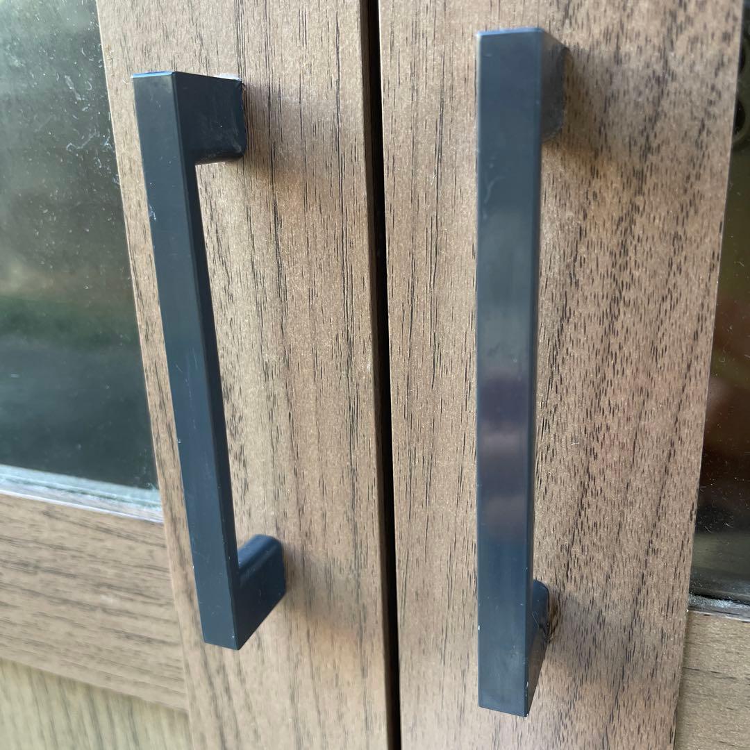 ニトリ　ガラスキャビネット　食器棚