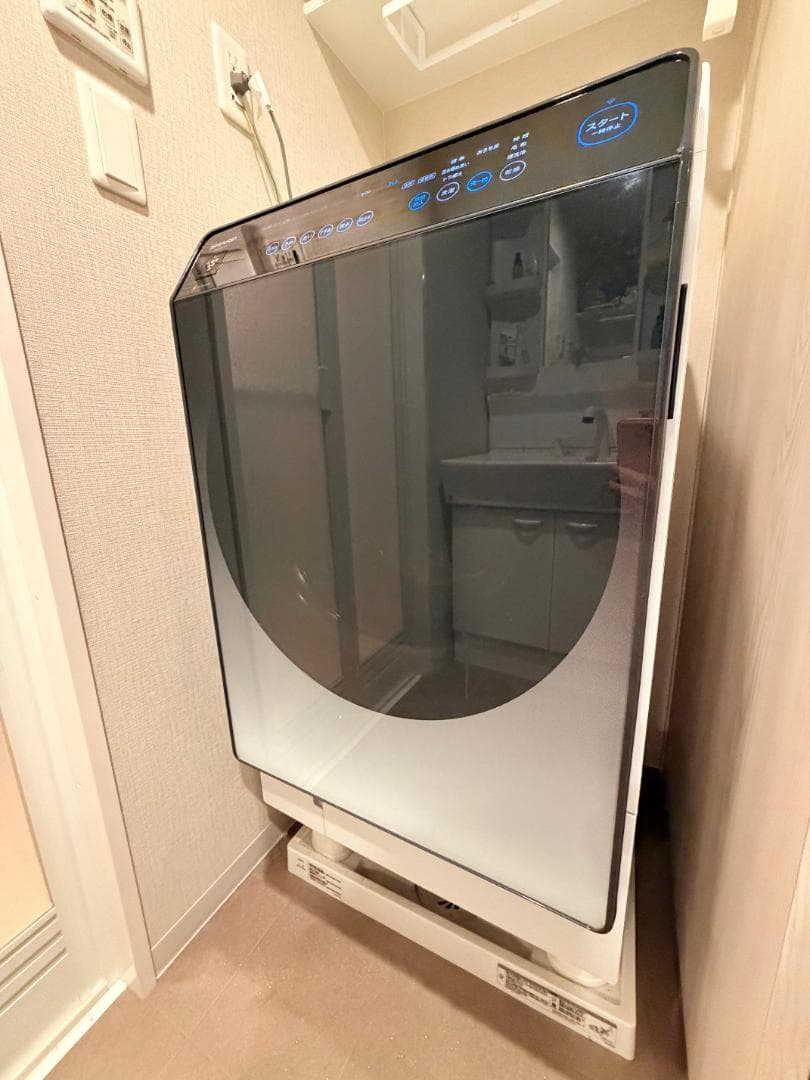 【SHARP】ドラム式洗濯機 ES-W114-SL 乾燥 自動投入 シャープ