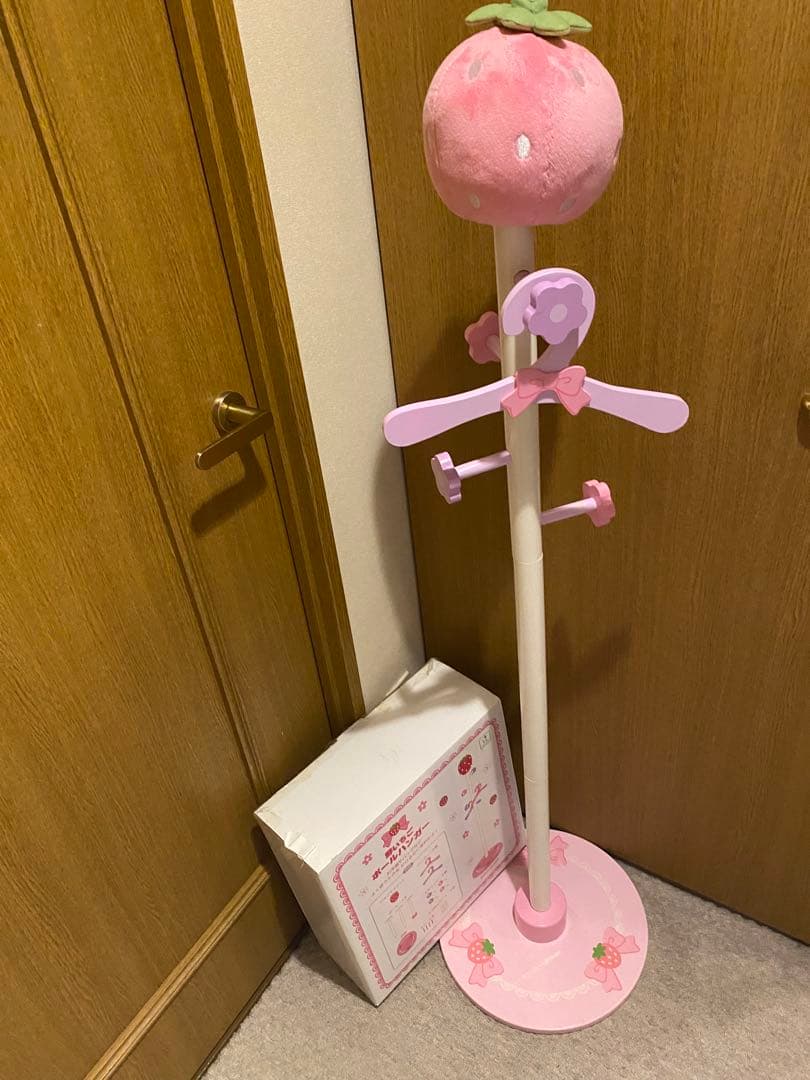 マザーガーデン　希少　野いちご　ポールハンガー　リボン