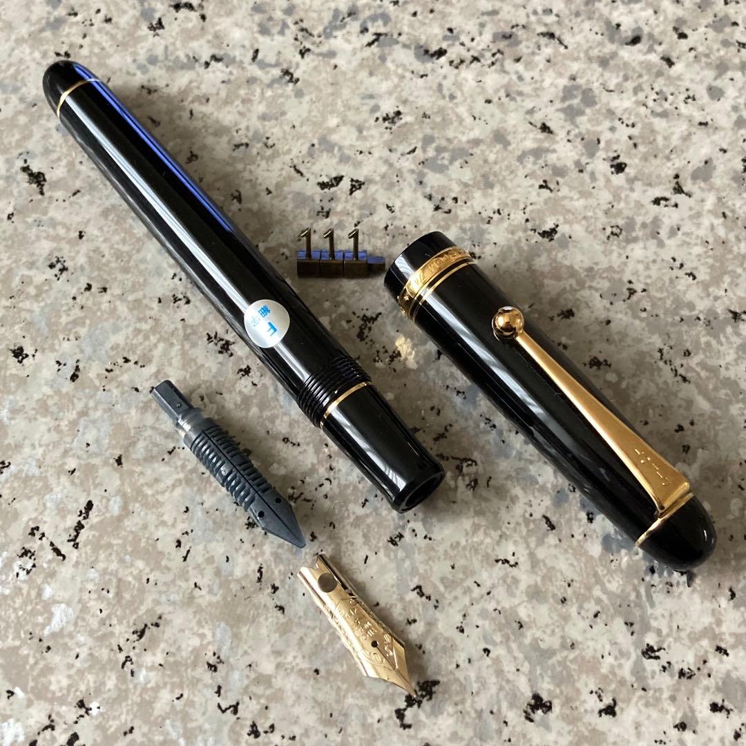 #110 オーバーホール済み 万年筆 SAILOR プロフィット 14k