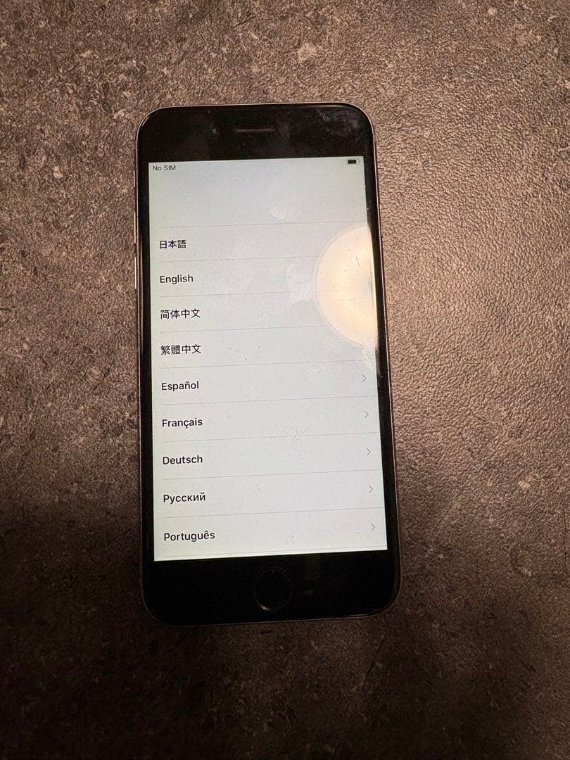 iPhone6s シルバー 16GB 本体 バッテリー容量84%