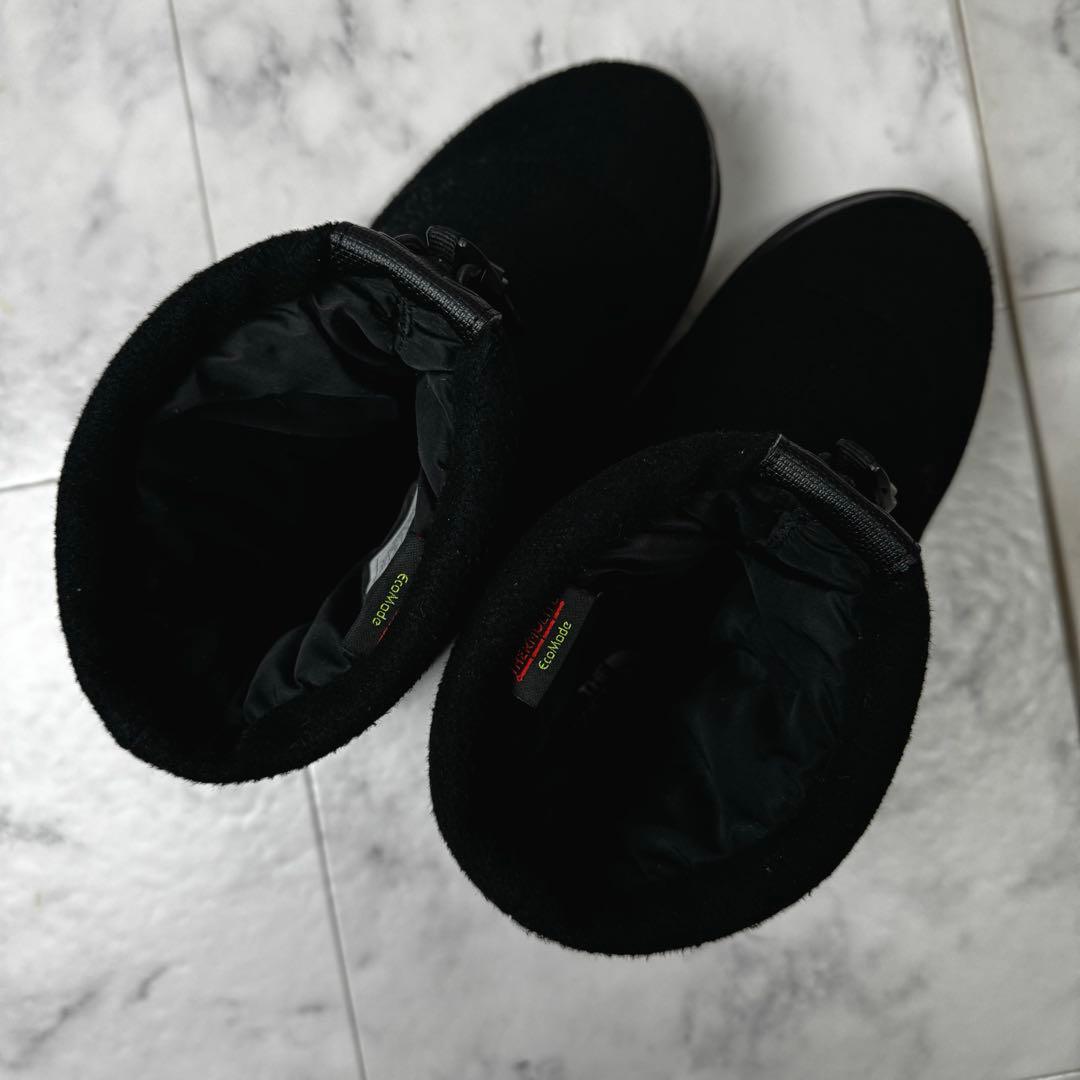 【美品】 ノースフェイス ウール調 ヌプシ ブーティ ウィンターブーツ 24cm