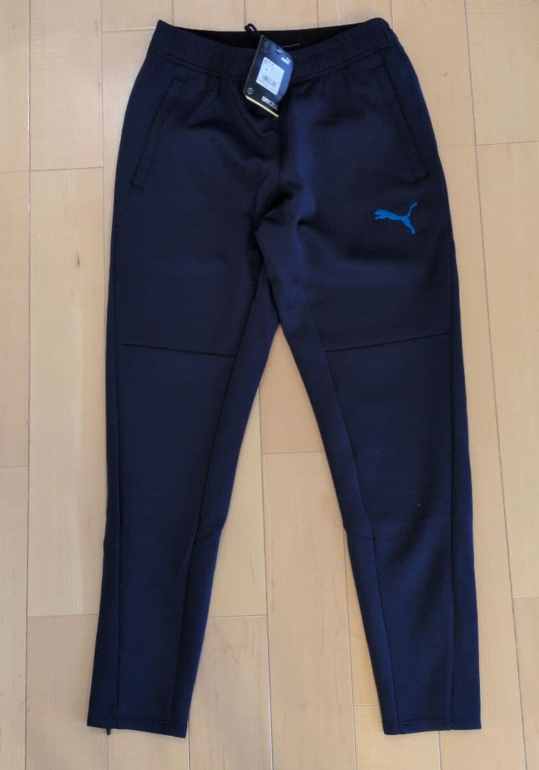 新品　サイズМ　セットアップ　PUMA DRYCELL ネイビー/ブルー