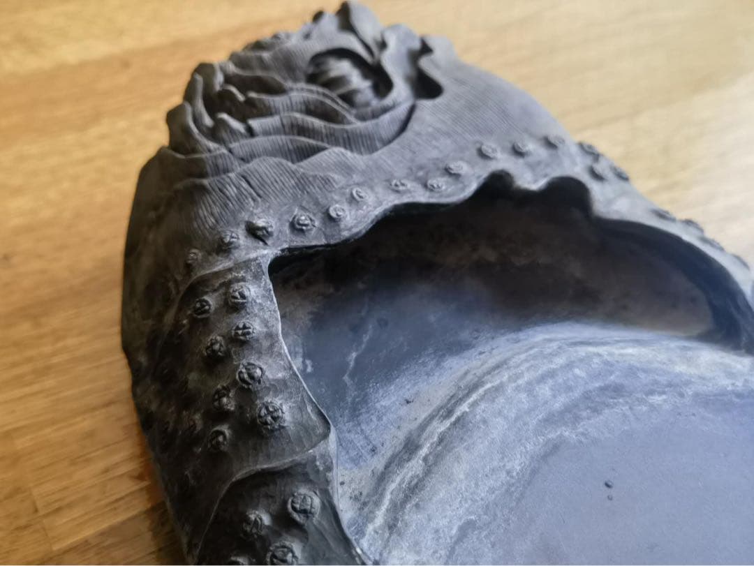 端渓硯　特大　長36cm