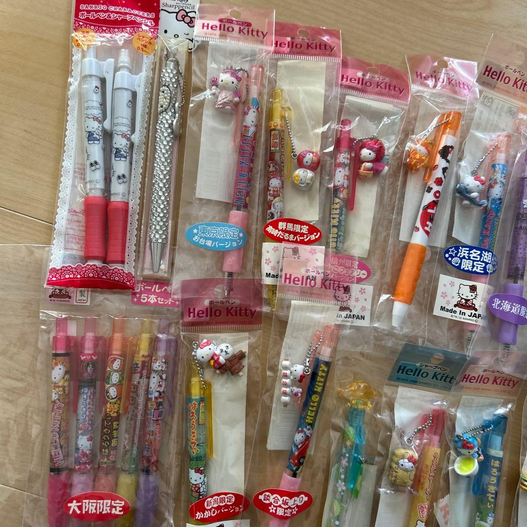 キティ　ストラップ　ご当地　ボールペン　シャーペン　チャーミーキティ　レア　限定