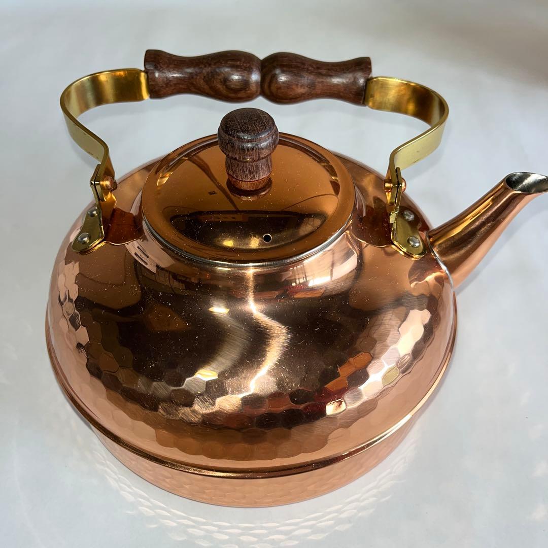 【未使用】COPPER 100 新光金属　1.5ℓケトル　やかん　純銅