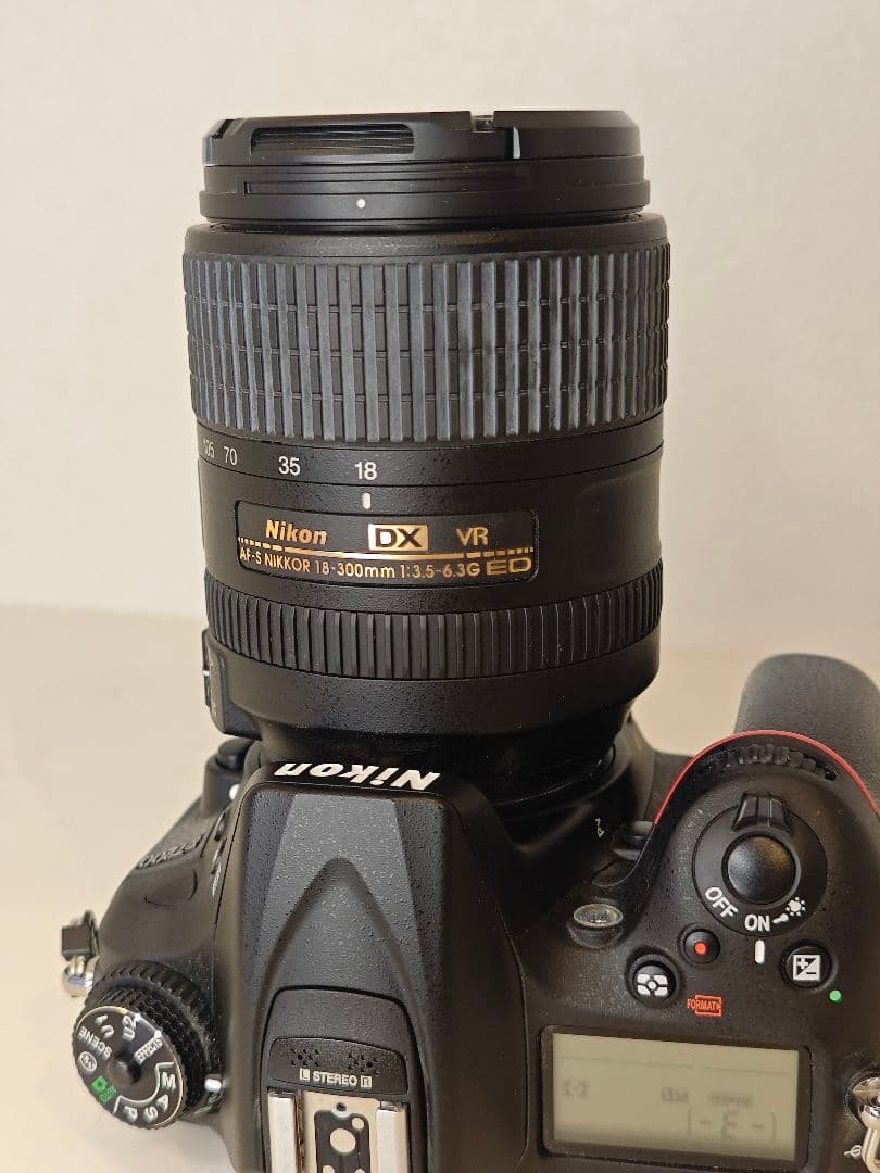Nikon D7200 ズームレンズキット 18-300mm 35mm