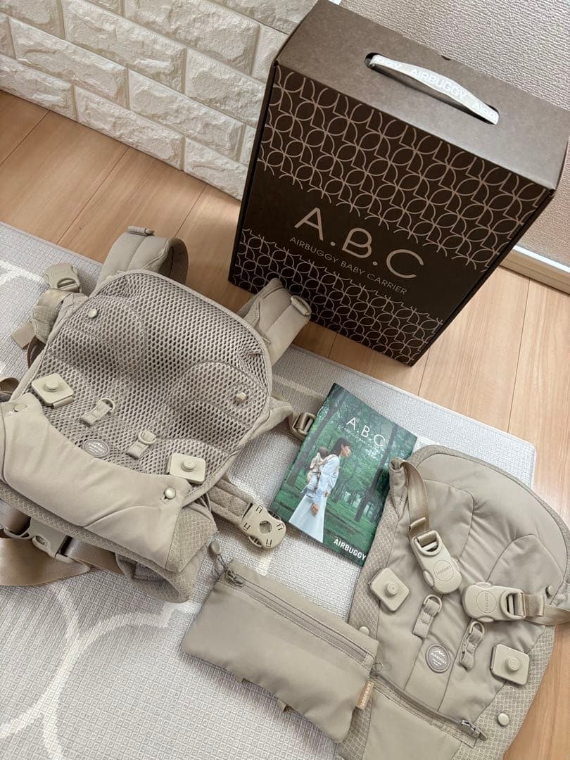 エアバギー　抱っこ紐　ベビーキャリア ベーシックカバー　メッシュカバー付き