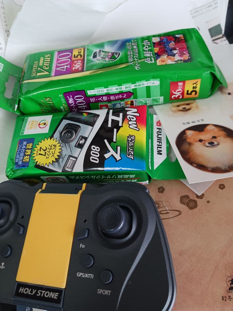 カメラフィルム　他　ガラクタ　ドローンリモコン