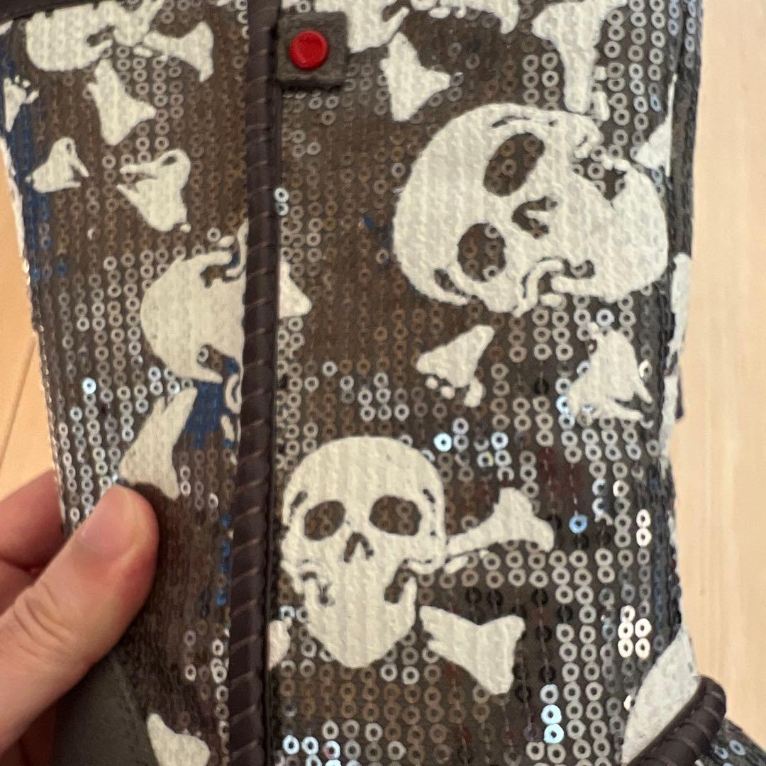 UGG スカルデザイン ムートンブーツ