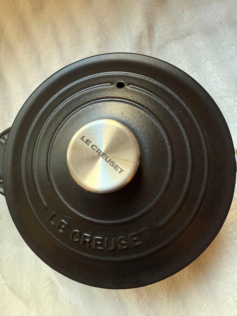 LE CREUSET 片手鍋 18cm 黒