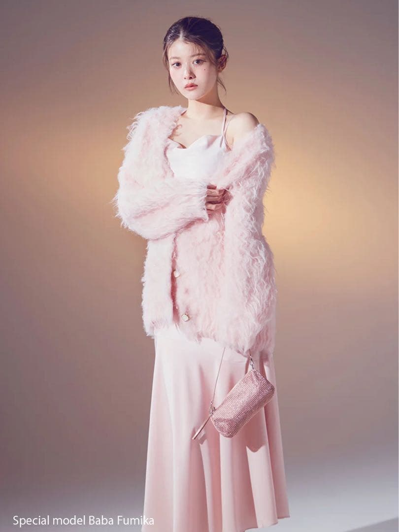 スナイデル　シャギーカーディガン